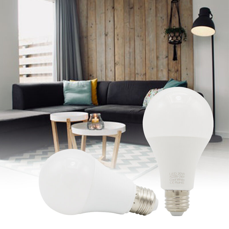 220V LED Light Bulb 3W 6W 9W 12W 15W 18W 20W Lamp Bulb E27 Ultra Brightness Energy Saving Table Lamp Bulbs Chandelier LED Bulb