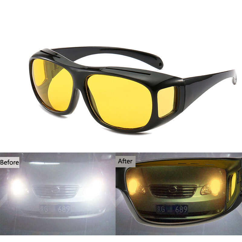 Carro Noite Óculos de Visão Óculos de Sol Óculos de Proteção UV Para Nissan TIIDA TEANA X-TRAIL Skoda Octavia CRV Honda KIA RIO lada