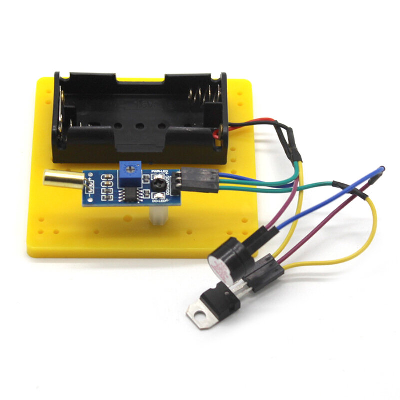 Módulo de alarme de vibração, kit diy para montagem de robô inteligente com sensor de inclinação e vibração