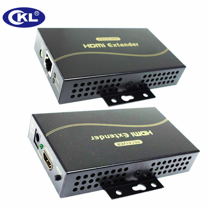 CKL-120HD 1.3 V 120 M (395 stóp) konwerter HDMI Cat5/6 obsługuje 1080 p 3D metalowa obudowa
