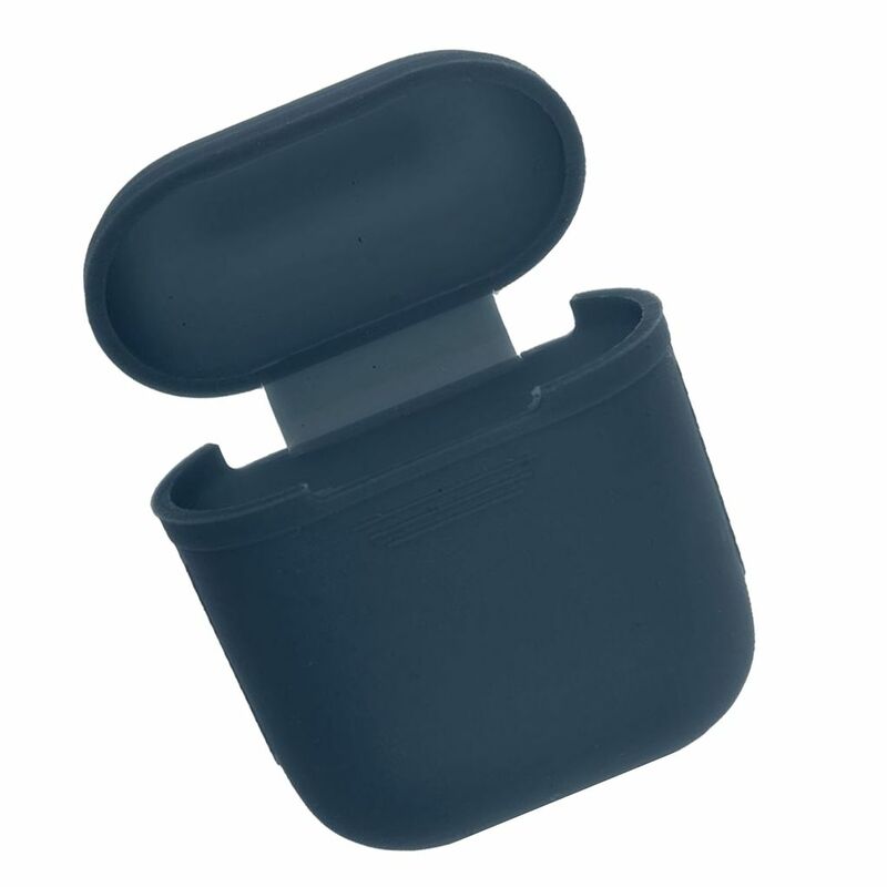 Super cienkie silikonowe etui do Airpods bezprzewodowy zestaw słuchawkowy słuchawki silikonowy wodoodporny Shell pokrywa
