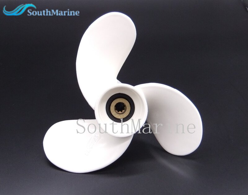 Outboard 7 1/4x6-BS F2.6-03010000 Boat Motor Propeller for Parsun HDX Makara Outboard F2.6 2.6HP