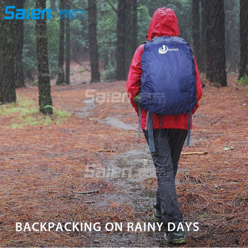 กีฬากระเป๋าครอบคลุมกันน้ำRain COVER,55-60L Daypackกันฝุ่นProtectorสำหรับเดินป่าตั้งแคมป์เดินทาง