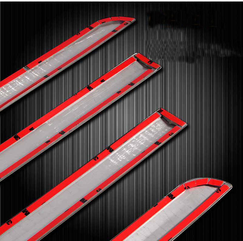 Car Door Side Garnish Molding Trim For Honda Freed GB3 2009-2015 Chrome Stainless Steel Car Styling Accessories