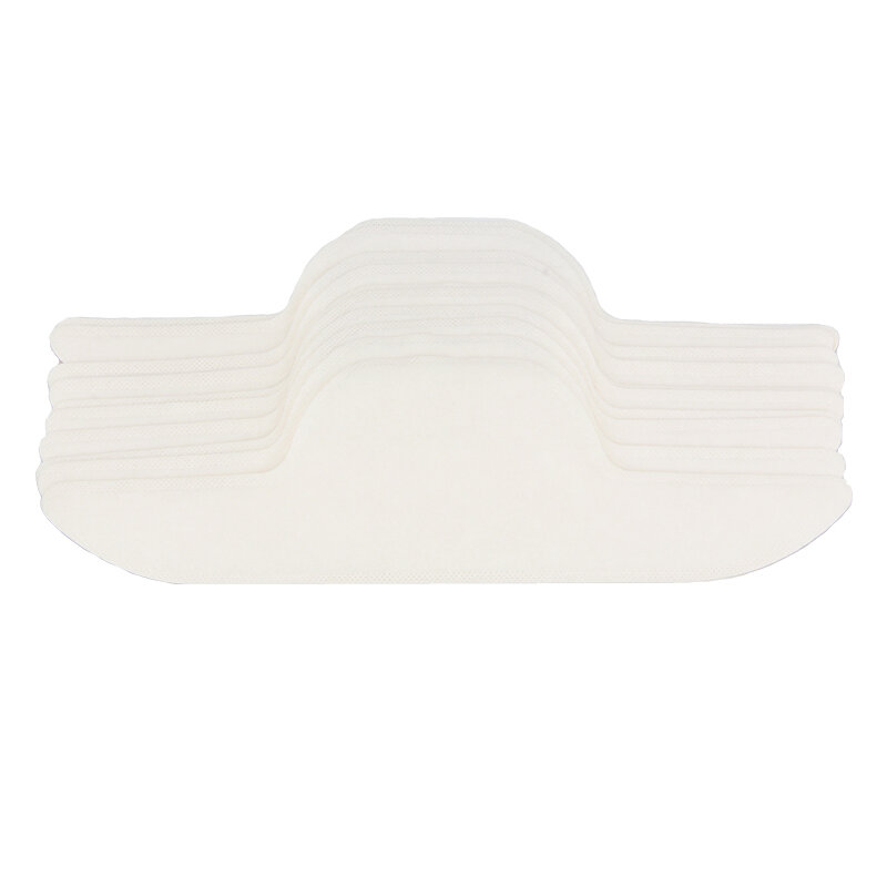 Almohadillas desechables para el cuello, pegatinas absorbentes de desodorantes para camiseta blanca, antitranspiración, para verano, Unisex, 25 unidades