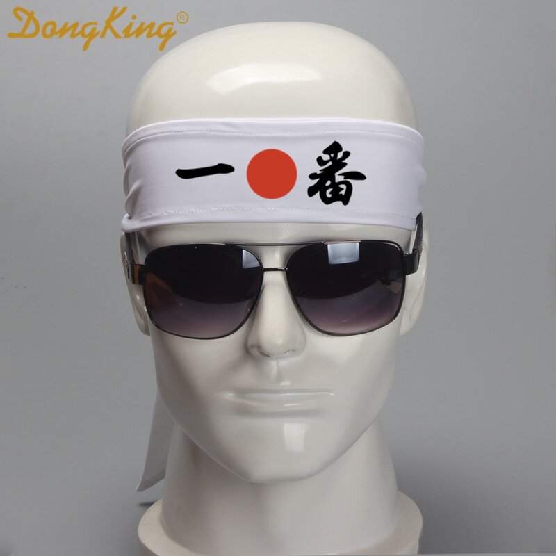 Бандана для повязки на голову DongKing, хачимаки, Кандзи, боевые искусства, 7 видов, японские китайские буквы, отличный подарок головная повязка с принтом