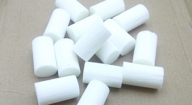 New 15pcs/lot 35*20mm White Fiber Cotton Filters For High pressure oil-water separator Air Compressor System