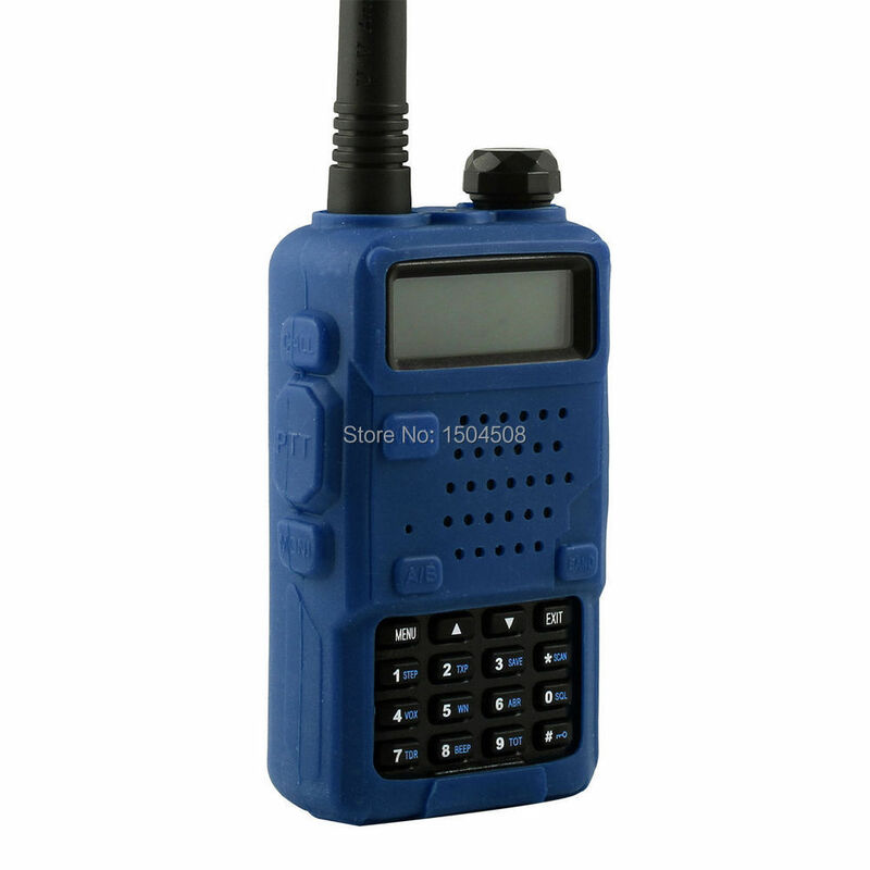 Baofeng walkie-talkie gomma morbida copertura della cassa per la Radio per BAOFENG UV-5R UV-5RA UV-5RB TH-F8