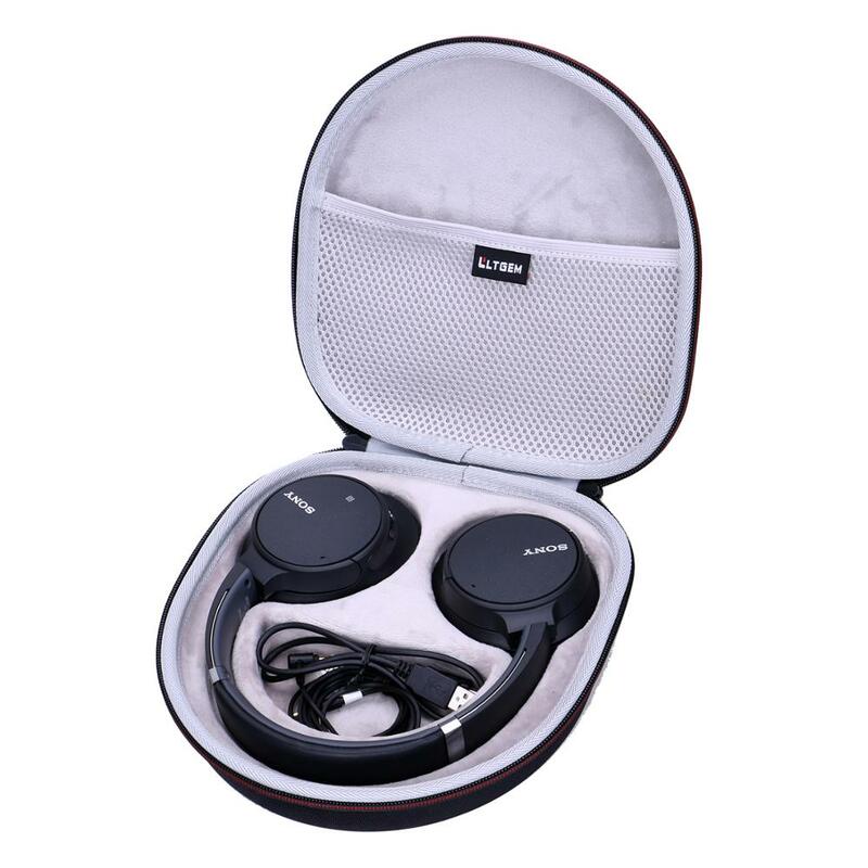 LTGEM-EVA Waterproof Carrying Hard Case para Sony Noise Canceling Headphones, WH-CH700N