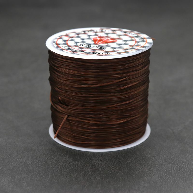ジュエリー作り用の伸縮性のあるワイヤーロープ,ブレスレットやネックレスを作成するための強力な糸,50m