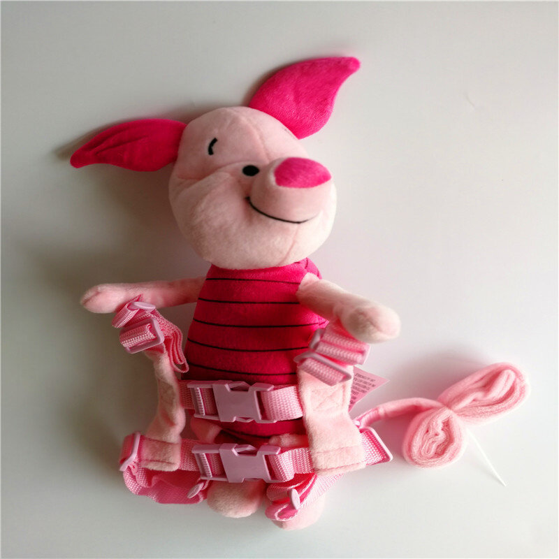 Prosiaczek szelki zwierzęce szelki świnia kumpel pluszowy plecak na zabawki dziecięce szelki bezpieczeństwa świnka