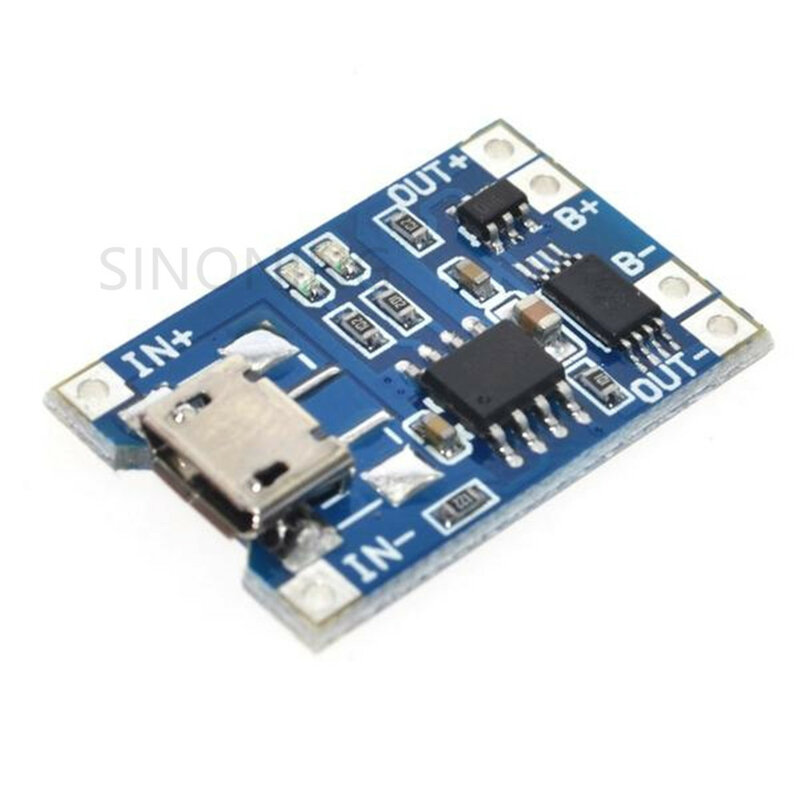 Smart Electronics 5V Micro USB 1A 18650 Lithium Battery Charging Board With Protection Charger Module
