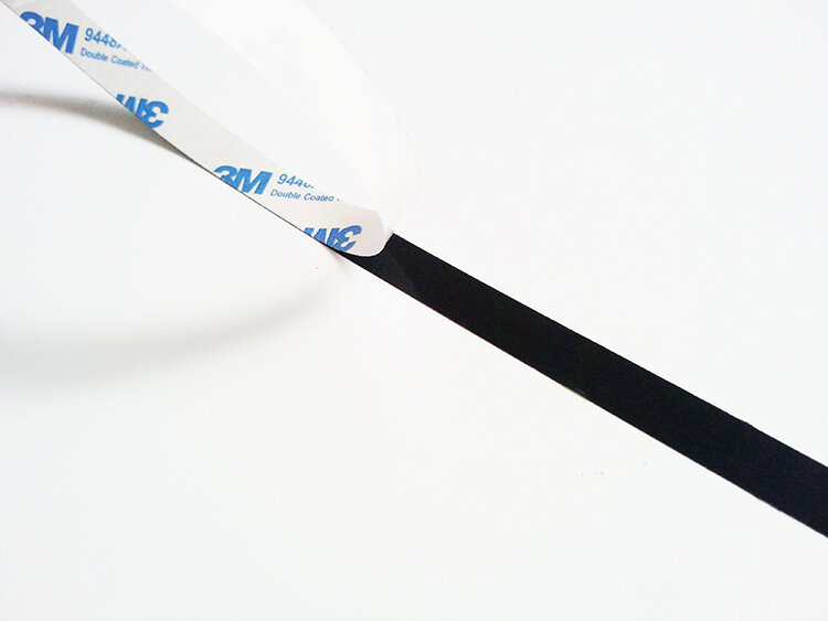 1 ~ 4mm di larghezza scegli, nastro adesivo nero biadesivo originale 3M per riparazione LCD telaio cellulare, ampiamente usato, 50 m/rotolo