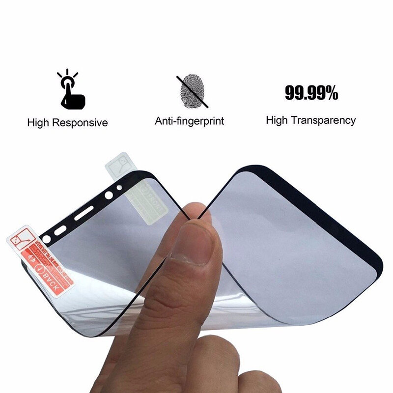 Suntaiho 3D zakrzywione okrągła miękka folia PET na ekran do Samsung Galaxy S8 S8 + uwaga 8 (bez szkła hartowanego) folia ochronna