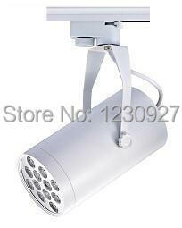 Lâmpada de led de rastreamento de alta qualidade, 12w, 85-265v, 2 anos de garantia, luz led de pista, loja de roupas, supermercado, joalheria