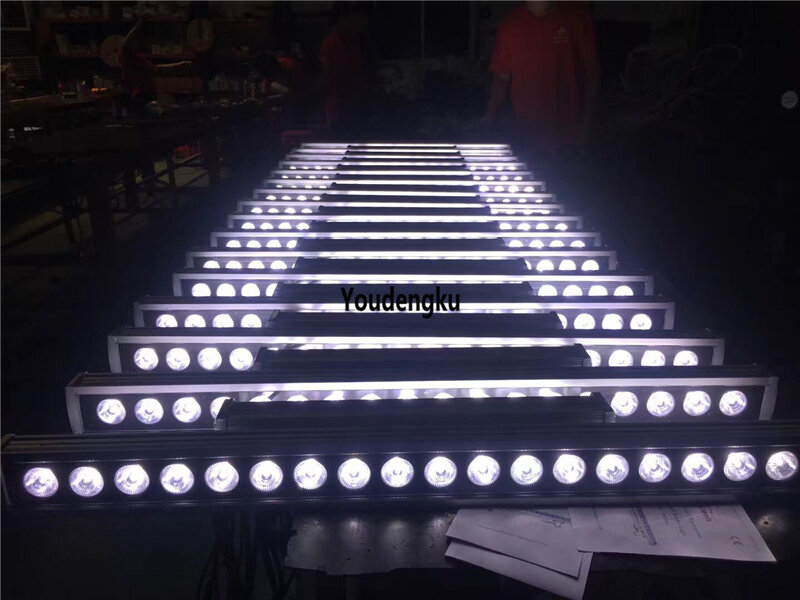 10 pieces 18x10W RGBW 4in1 Waterproof outdoor LED Wall Washer light China hot dj club party event stage outside wall lights