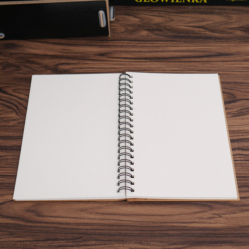 ไดอารี่ Sketchbook สำหรับวาดภาพวาด Graffiti Soft สีดำกระดาษ Sketch Book Memo Pad โน้ตบุ๊คอุปกรณ์สำนักงานของขวัญ