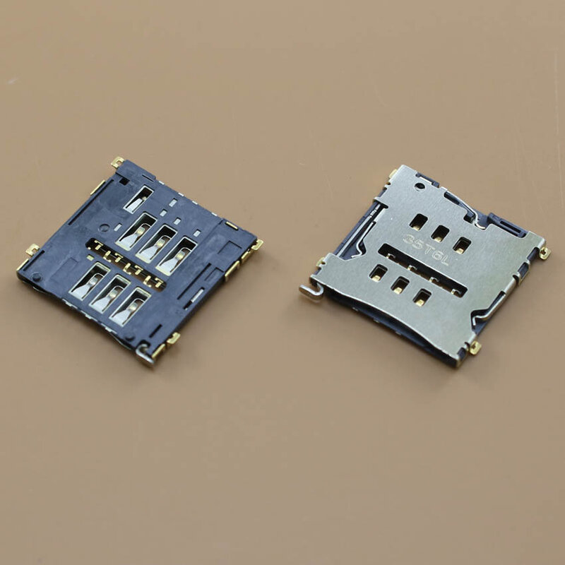 Yuxi módulo leitor de cartão sim, suporte de bandeja de slot para lg nexus 5 d820 d821 para lenovo vibe x s960 k900 k900i para htc s720e g23