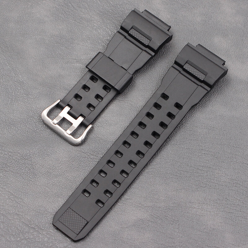 Correa de silicona MS para hombre, accesorios de reloj aplicables a Casio GW-9400, Correa deportiva de goma impermeable, hebilla