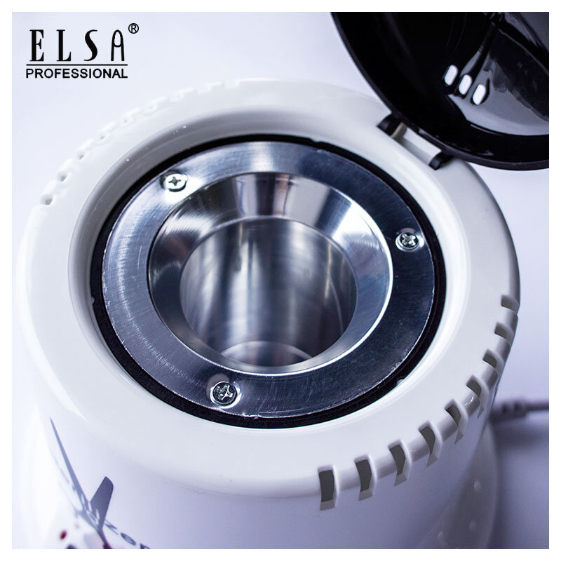 Máquina da temperatura do esterilizador do prego caixa bola desinfecção do prego esterilizador ferramentas bola de vidro desinfecção manicure conjunto