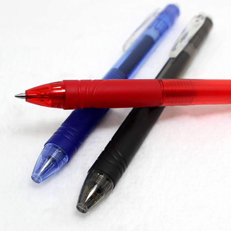 Ricarica per penna Gel cancellabile retrattile con punta da 0.7mm 0.5mm grande capacità 8 bacchette per cartucce di inchiostro a colori manico lavabile cancelleria per scrivere