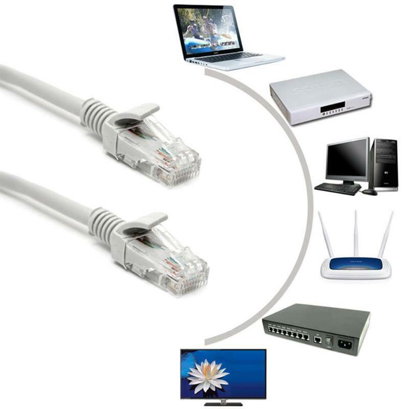 Câble Ethernet Cat8 Lan, cordon de raccordement Internet RJ45 Cat 5 pour ordinateur, 1m/3m /10m/15m/20m/25m/30m