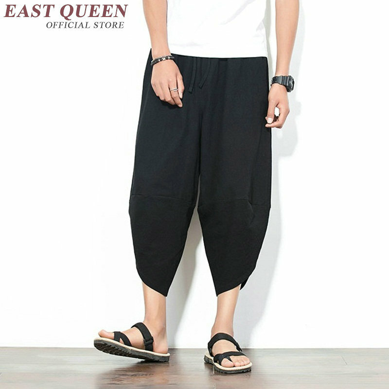 Raditional Pakaian Cina untuk Pria Celana Oriental Pria Pakaian NN0524 H