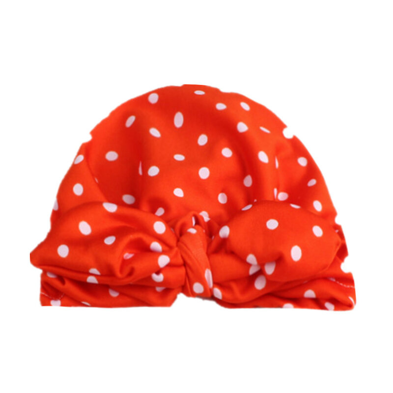 Accesorios de ropa infantil gorros de primavera y otoño para niñas con lazo de turbante
