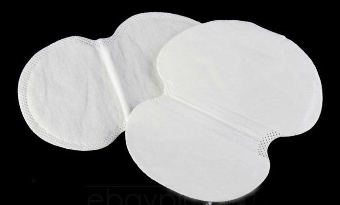 60Pcs Wegwerp Onderarm Sweat Guard Pads Deodorant Oksel Sheet Liner Dress Kleding Shield Absorberende Deodorant Anti-transpirant