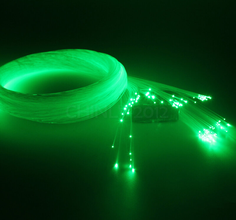 Ende Leuchten 0,75mm faser optik PMMA Kunststoff kabel für alle arten led licht motor fahrer maschine DIY Decke Sternen sky Lichter