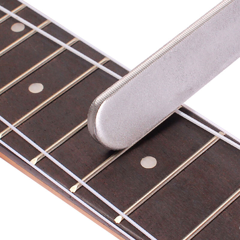 Instrumento de traste de guitarra, herramienta de Luthiers, archivo estrecho de doble filo, duradero