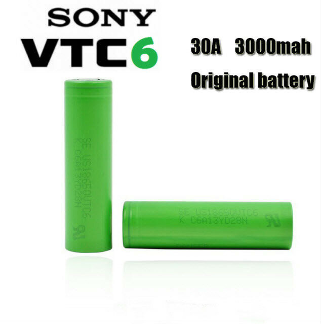 Sony 18650 batterie au Lithium Sony 18650-3000 mah batterie au Lithium Sony VTC6 batterie au Lithium