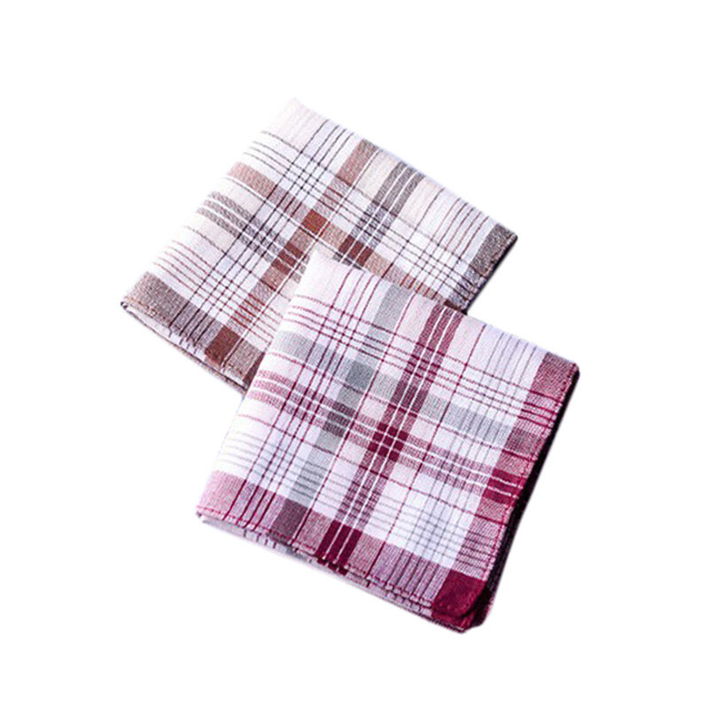 5Pcs Men Casual Pocket Square Scarf Sweat Towel Cotton Handkerchiefs Male Casual Adult Print Pattern Pocket Scarf Random Color