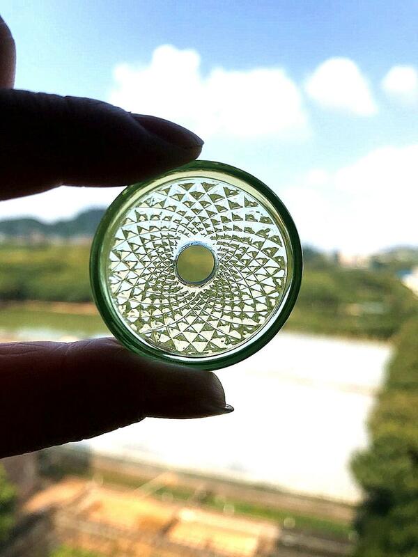 Kesehatan Juga Hidup Mini Bioglass Bentuk Diamond untuk Minum Energi Air Protcter Mata Mini Bio Disc,