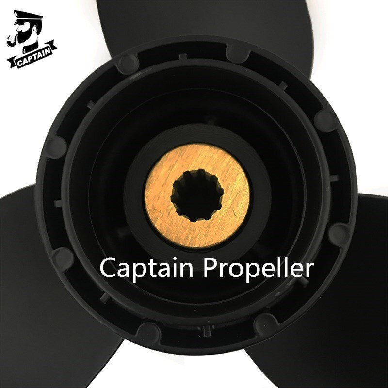 Captain Propeller 9 1/4x10 58100-89L30-019 Fit Suzuki Outboard Engine DF9.9A DF9.9B DF8A DF15A DF20A DT9.9A DT15A M1001
