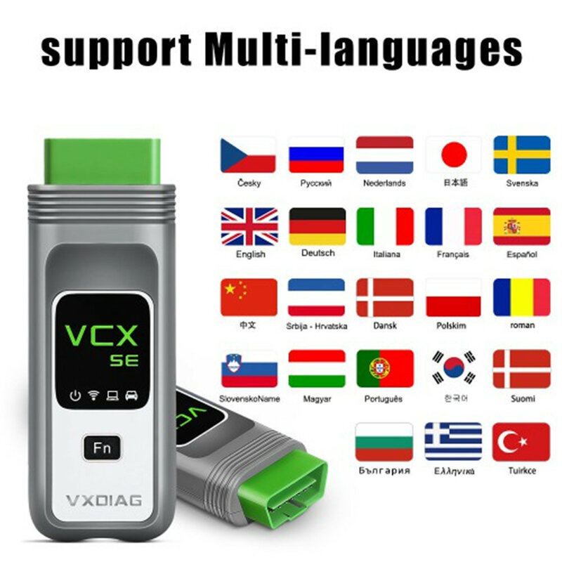 VXDIAG VCX SE 6154 DOIP Wifi VAG OBD2 واجهة التشخيص دعم DONET ECU البرمجة والترميز