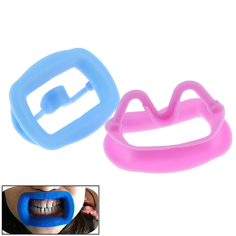 1pc Silicone Mouth Opener Dental Orthodontic Cheek Retracor Tooth Intraoral Lip Cheek Retractor Soft Silicone Oral Care