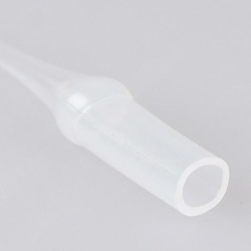 Micropuntas de pegamento de plástico, extensor de puntas de botella, aplicador de precisión, boquilla de tubo de caída para laboratorio artesanal, 100 unidades