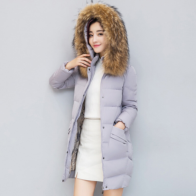 Зимняя женская длинная куртка 2020, женское плотное пальто, однотонная Повседневная парка с капюшоном, новые модные женские пальто