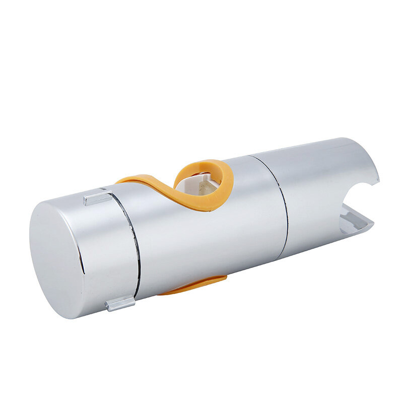 Soporte de cabezal de ducha Universal ajustable de 18mm a 25mm, soporte de cabezal de ducha de baño cromado, riel elevador, deslizador