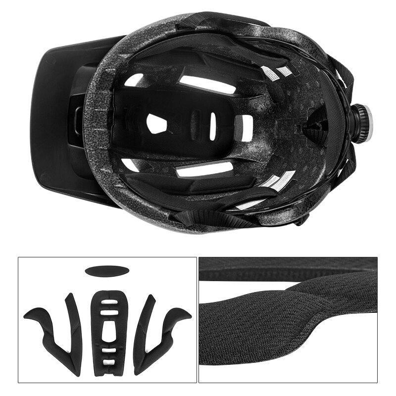 BATFOX cycling helmet for men mountain bike helmet casco mtb Integrally-molded capacete ciclismo MTB bicycle helmet with light