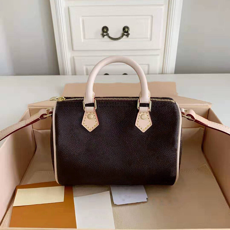 Hot Selling 2020 New Luxury design Women mini handbag Best quality Speedy nano shoulder bag Fashion Crossbody bag Free shipping