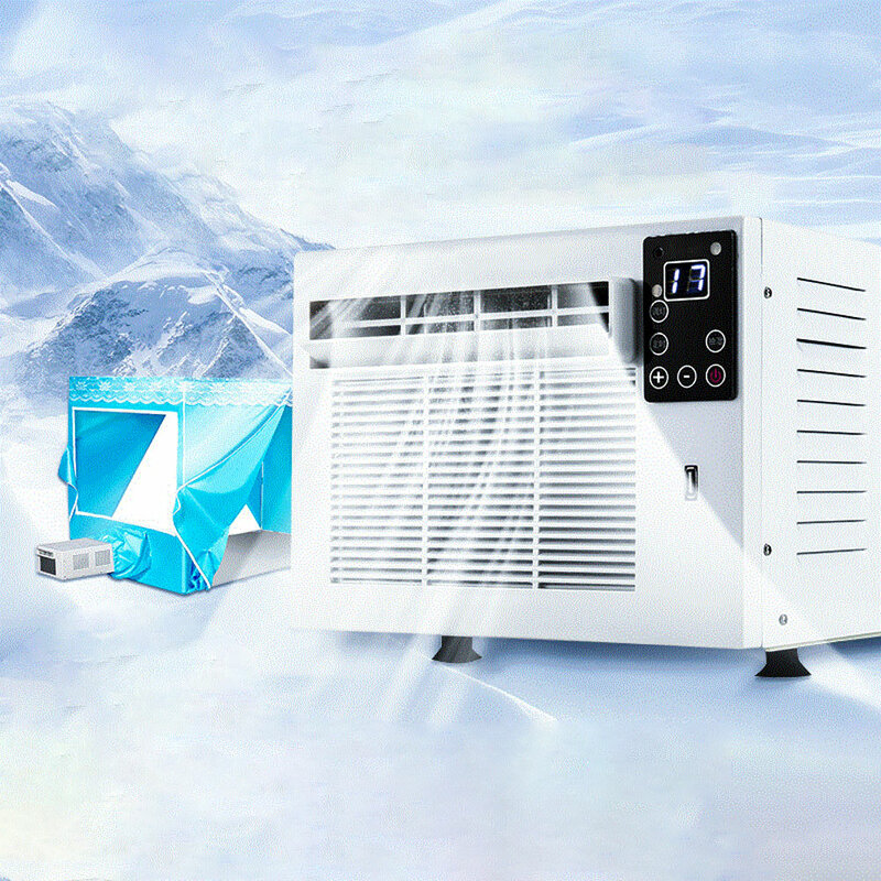 Refrigeración de aire acondicionado pequeño para cama de dormitorio, mosquitera móvil para escritorio, armario de aire acondicionado para mascotas