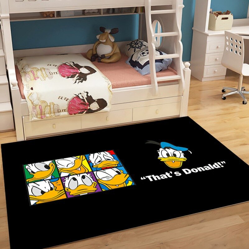 Disney 80x160cm Mickey Baby Play Mat  Cartoon Kids Bedroom Play Floor Mat Living Room Carpets for Outdoor  Baby Activity Center