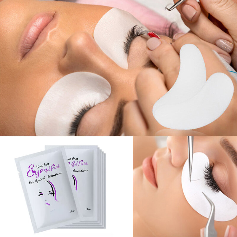 200/400Pairs Hydrogel Patches Wimper Extension Patch Wimpers Patch Lash Extension Supplies Onder Eye Patches Eye Pads Patch