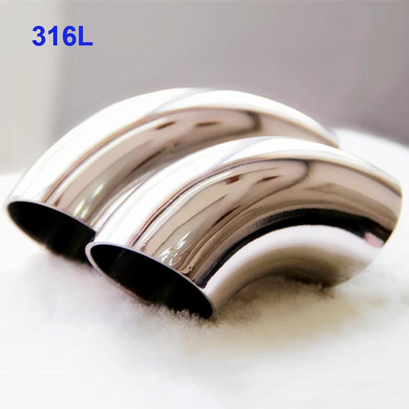 9.7mm ID 12.7mm 1/2" OD SUS 316L Stainless Steel 90 Degree Elbow Sanitary Pipe Fitting Home Brew Beer Wine
