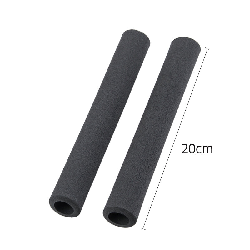 2Pcs/Set Stroller HandleBar Foam Cover Umbrella Pram Replacement Sponge Grip Armrest Protector Accessories Black Non-Slip