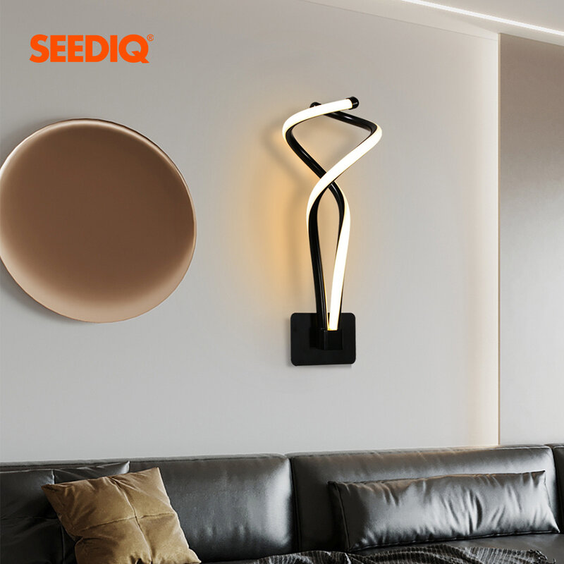 Светодиодный настенный светильник, комнатное бра для дома, гостиной, спальни, столовой, коридора, светодиодные осветительные приборы