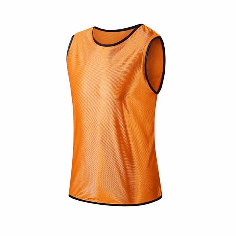 Mouwloze Voetbal Training Team Vest Voetbal Jerseys Sport Shirts Volwassenen Ademend Voor Mannen Vrouwen Basketbal Groepering
