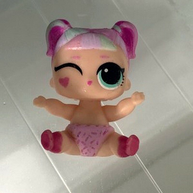 Original LOL Surprise poupée ptit soeur licorne Luxe Kitty reine éclaboussures Punk Boi Bhaddie changement de couleur jouet fille cadeau d'anniversaire